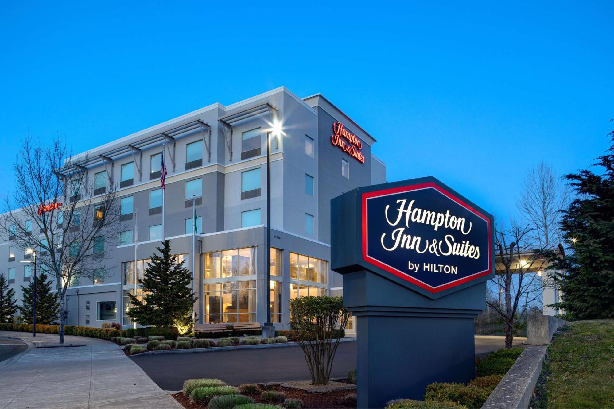 Hampton Inn & Suites Seattle/Федерал-Вей Екстер'єр фото