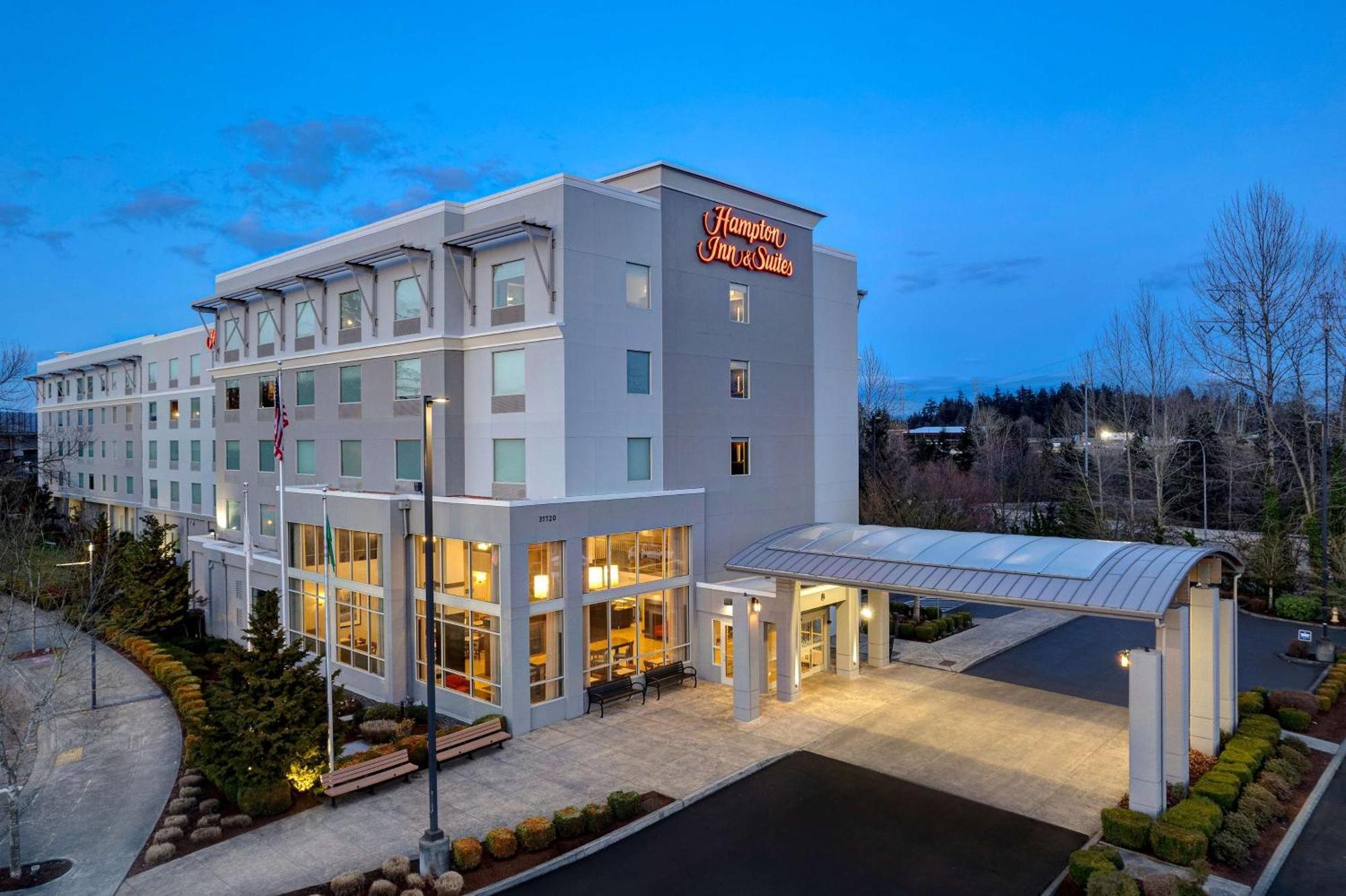 Hampton Inn & Suites Seattle/Федерал-Вей Екстер'єр фото