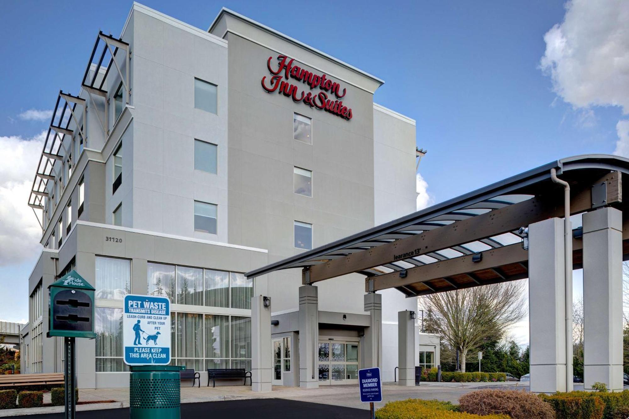 Hampton Inn & Suites Seattle/Федерал-Вей Екстер'єр фото